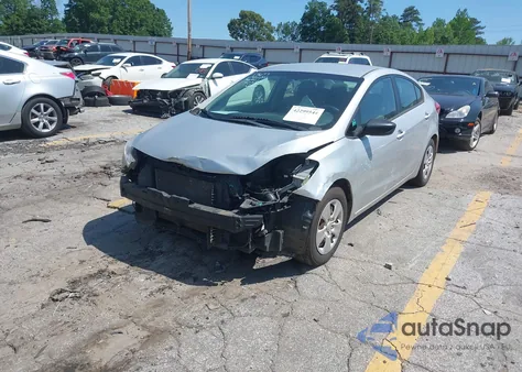 2016 Kia Forte Lx из США, поврежденный, VIN KNAFK4A60G5483255